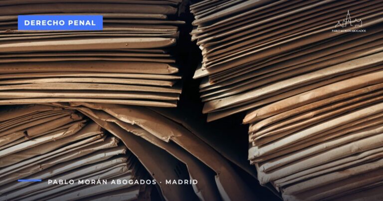 Pilas de sobres de papel marrón antiguos: prescripción de los delitos y plazos, abogado penalista en Madrid