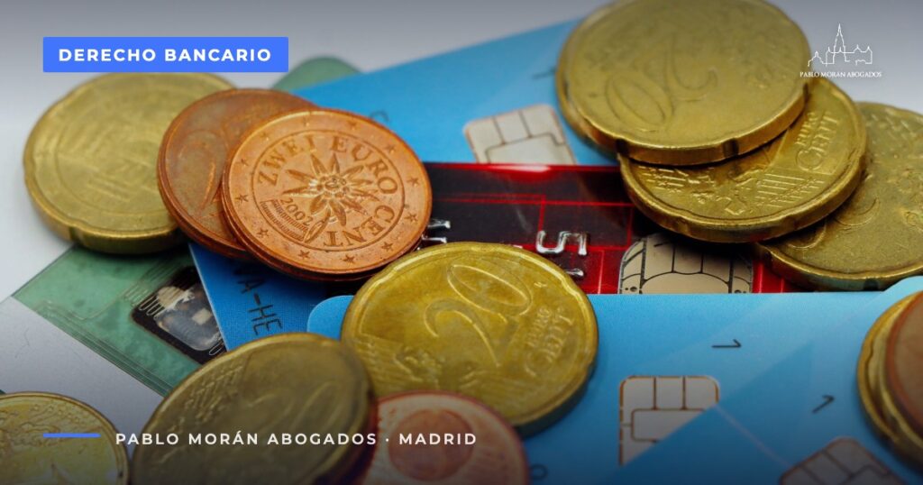 Monedas de euro sobre tarjetas de pago: préstamo usurario e intereses abusivos, abogado bancario en Madrid