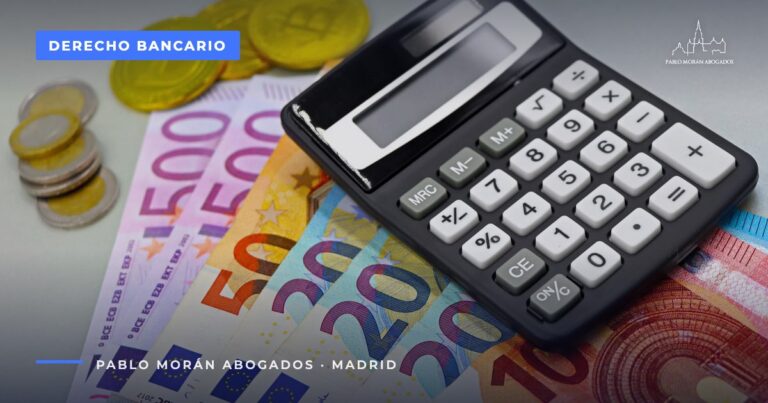 Calculadora y billetes de euro: reclamar la cláusula suelo en Madrid