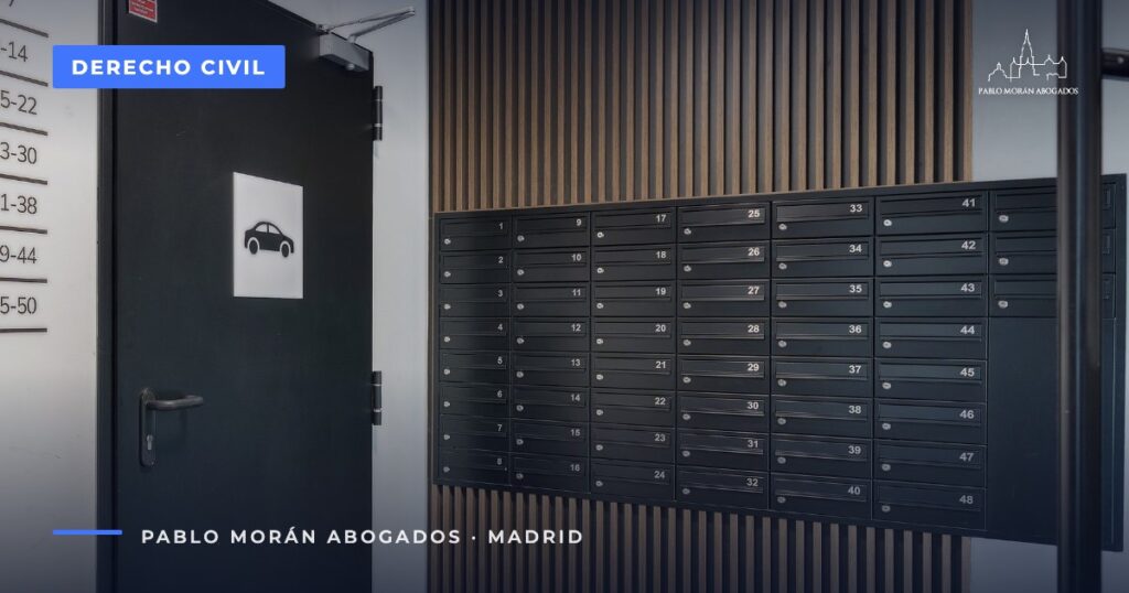 Buzones de una comunidad de vecinos: reclamar cuotas al vecino moroso, abogado en Madrid